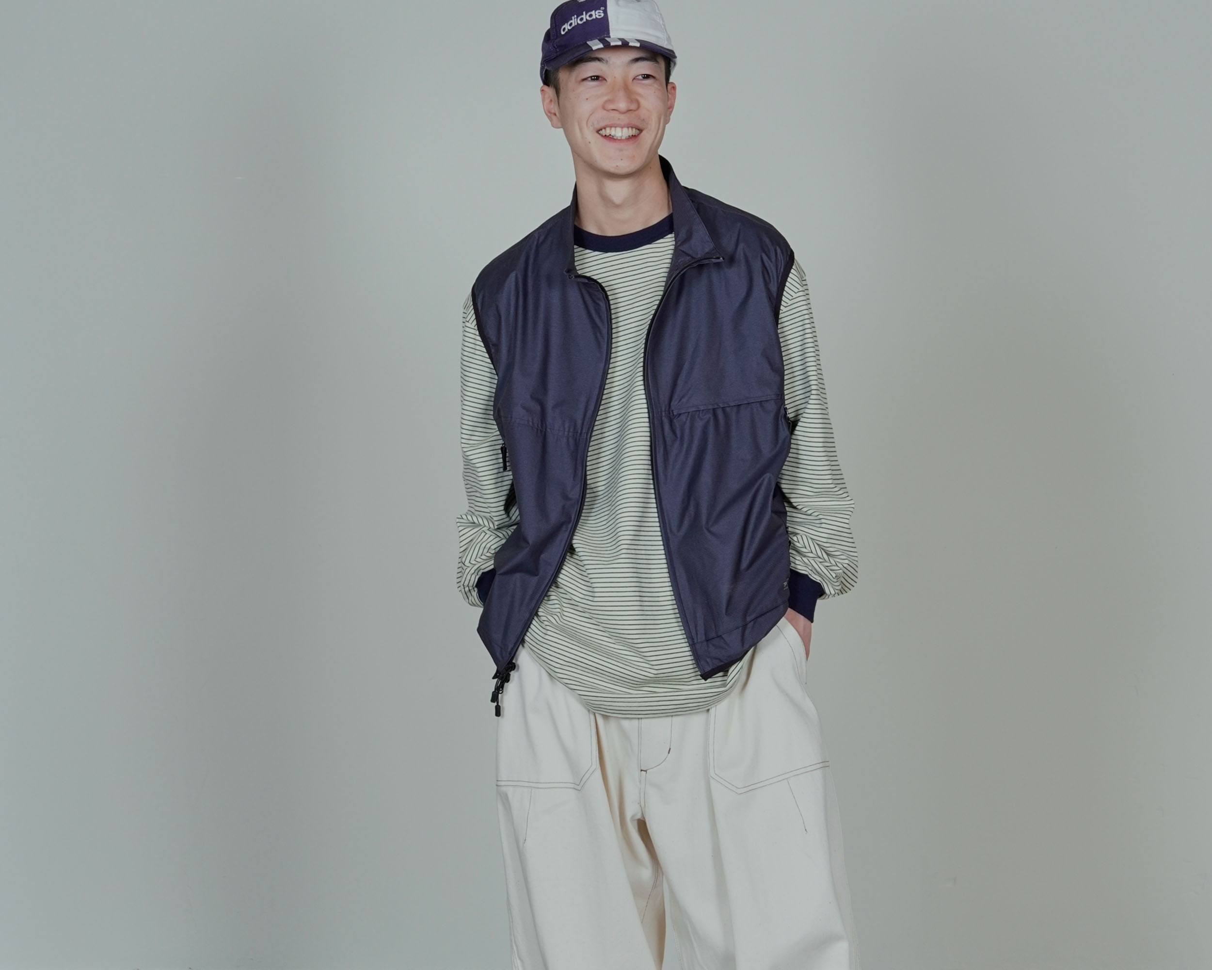 Satin Track Jacket(BROWN) ¥44,000 (tax in) Satin Track Pants(BROWN