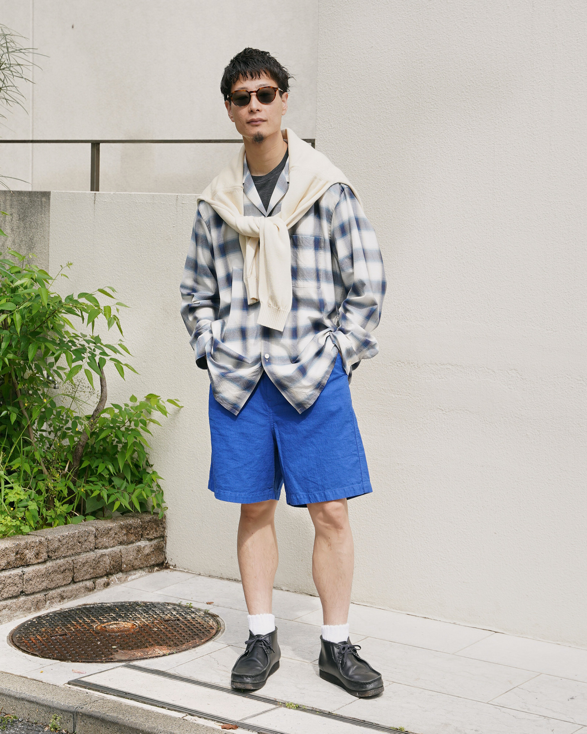 UNIVERSAL PRODUCTS　 ショートパンツ　 ユニバーサルプロダクツ UNIVERSAL PRODUCTS (ユニバーサルプロダクツ)｜レザーイージー