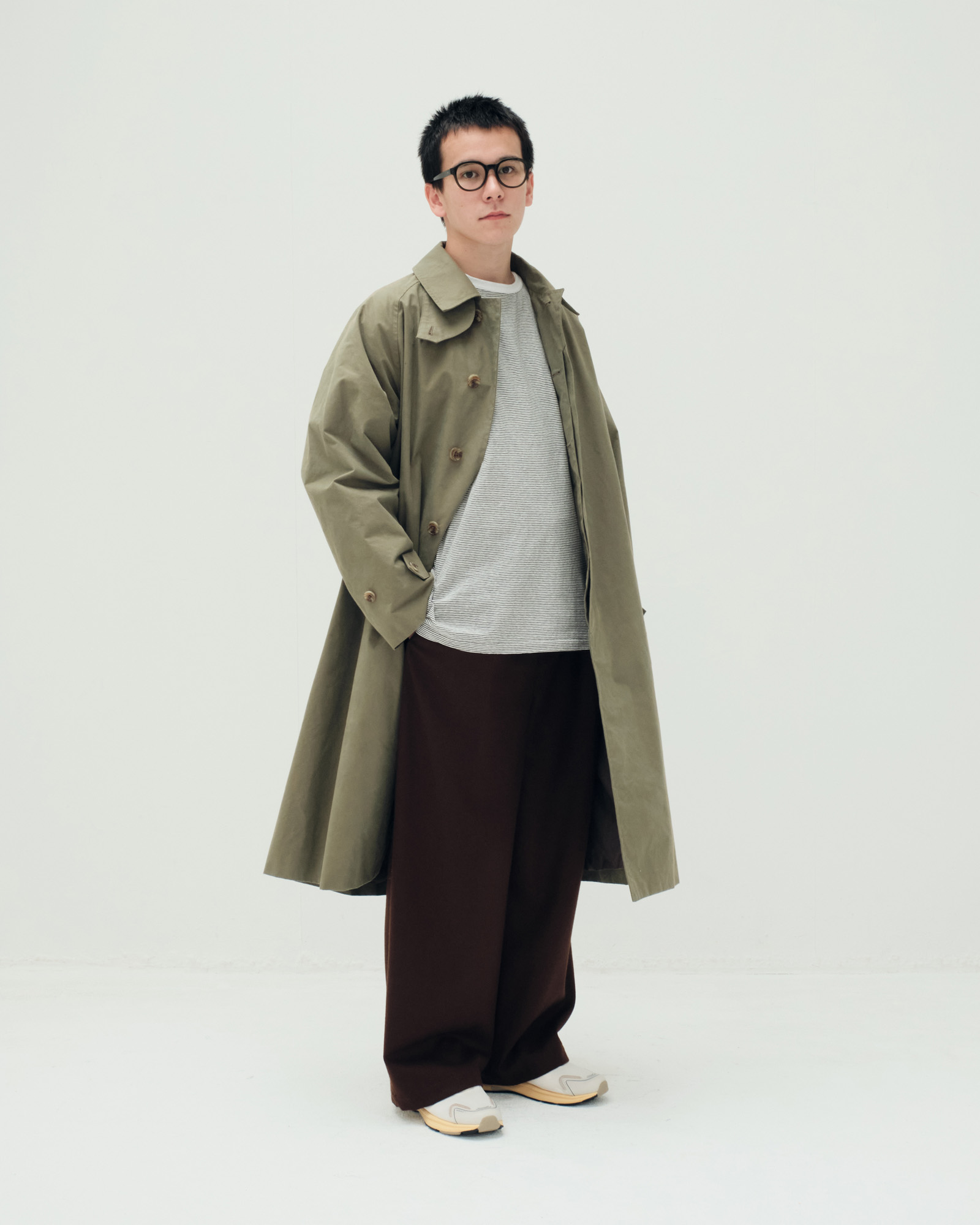 DAIRIKU / コート/M/ウール/CML/21AW 0-1 1LDK 2024 Autumn Editorial