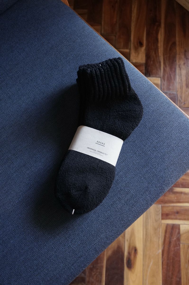 3P PILE SOCKS[BLACK] | 1LDK ONLINE STORE