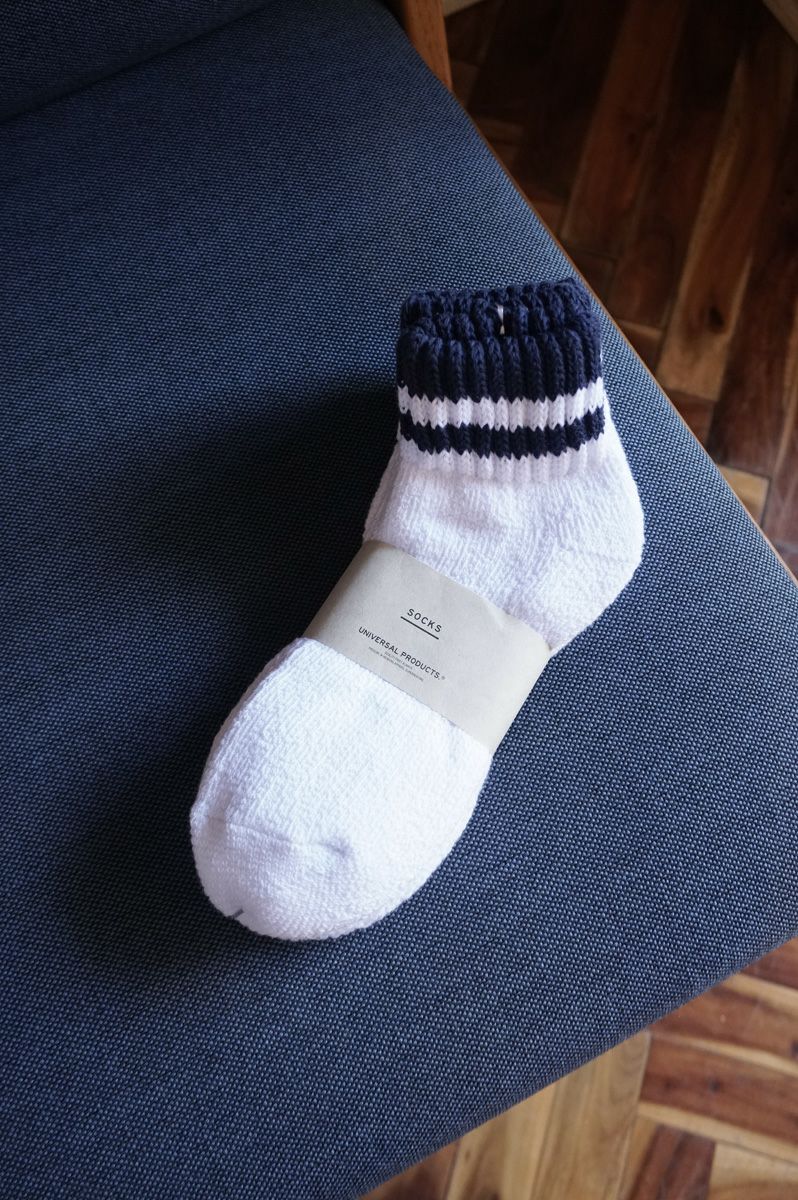 UNIVERSAL PRODUCTS. 3P PILE SOCKS[NAVY]