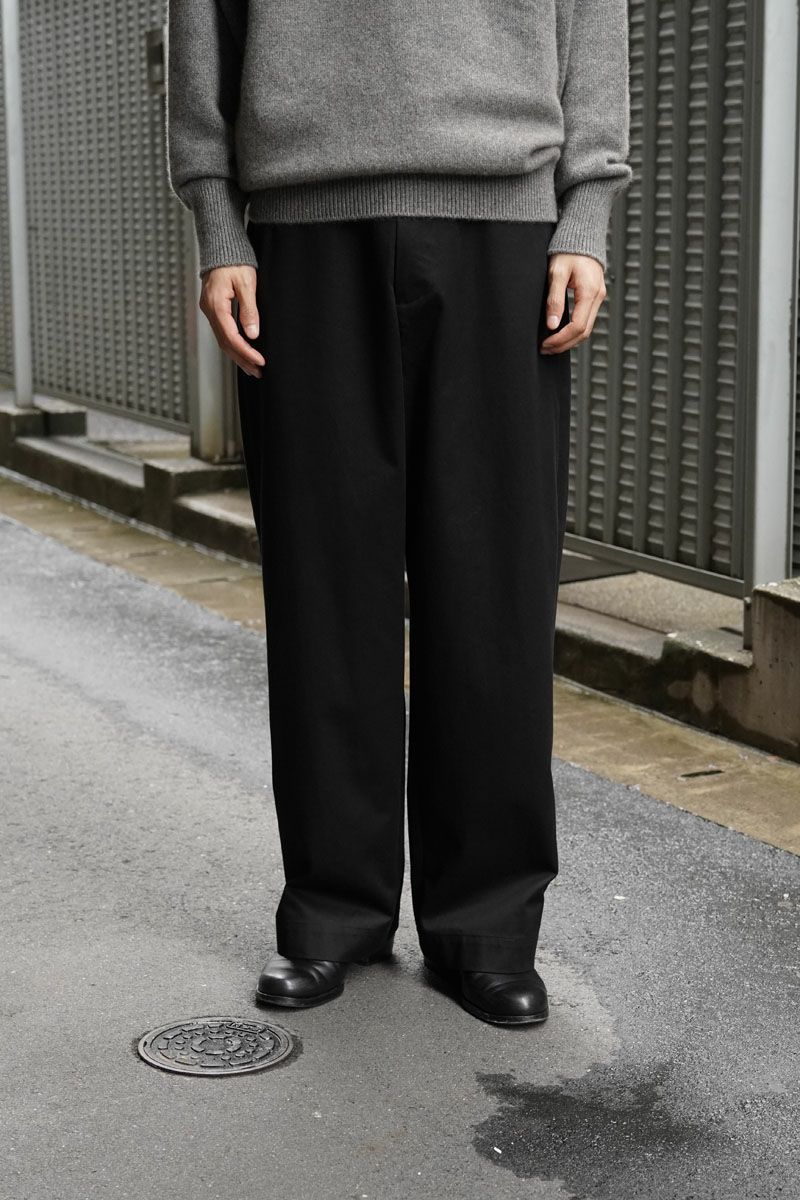 NEAU Tuck wide trousers 未使用 NEAU Tuck wide trousers 未使用 Tuck  