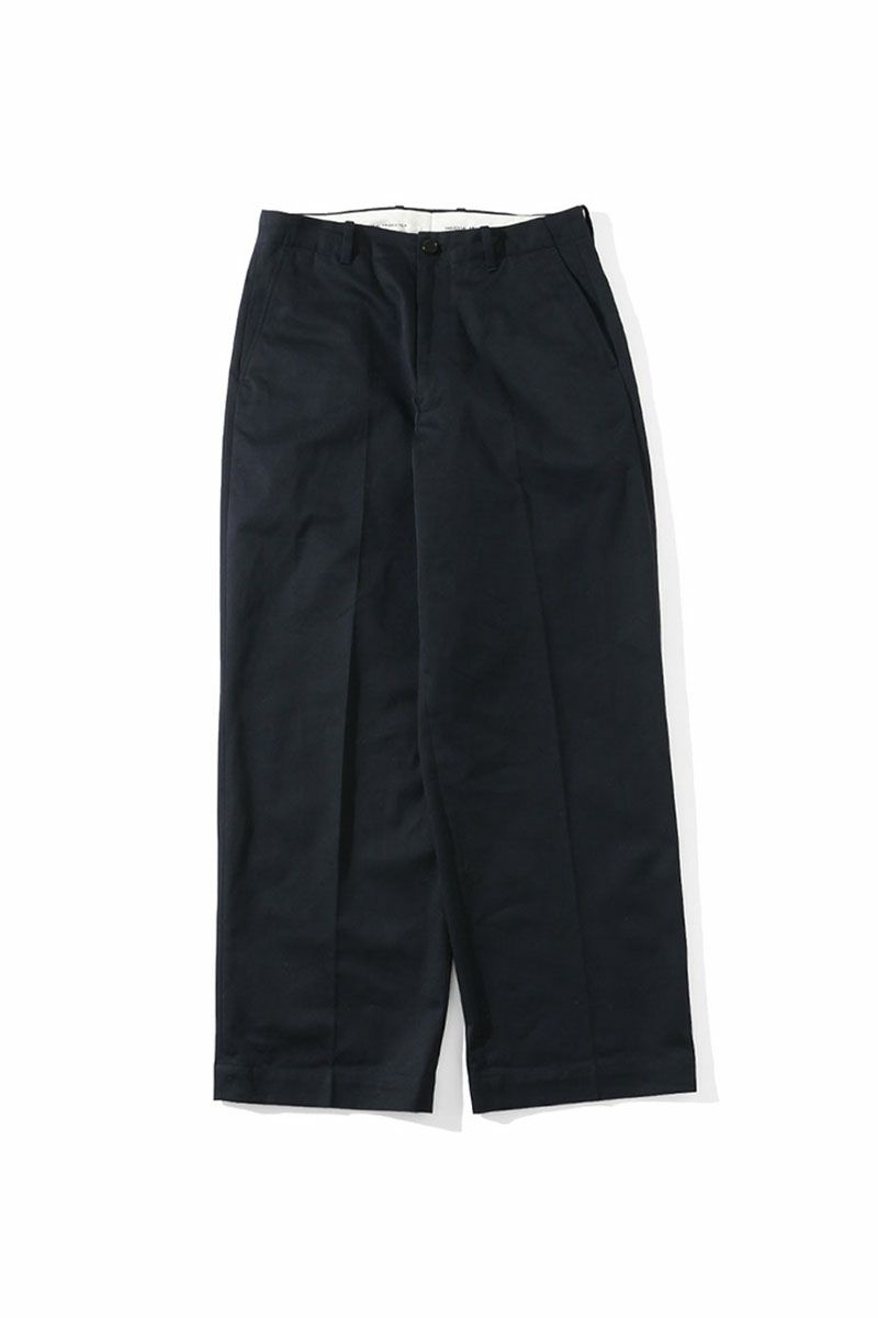 NO TUCK CHINO TROUSERS[NAVY] | 1LDK ONLINE STORE