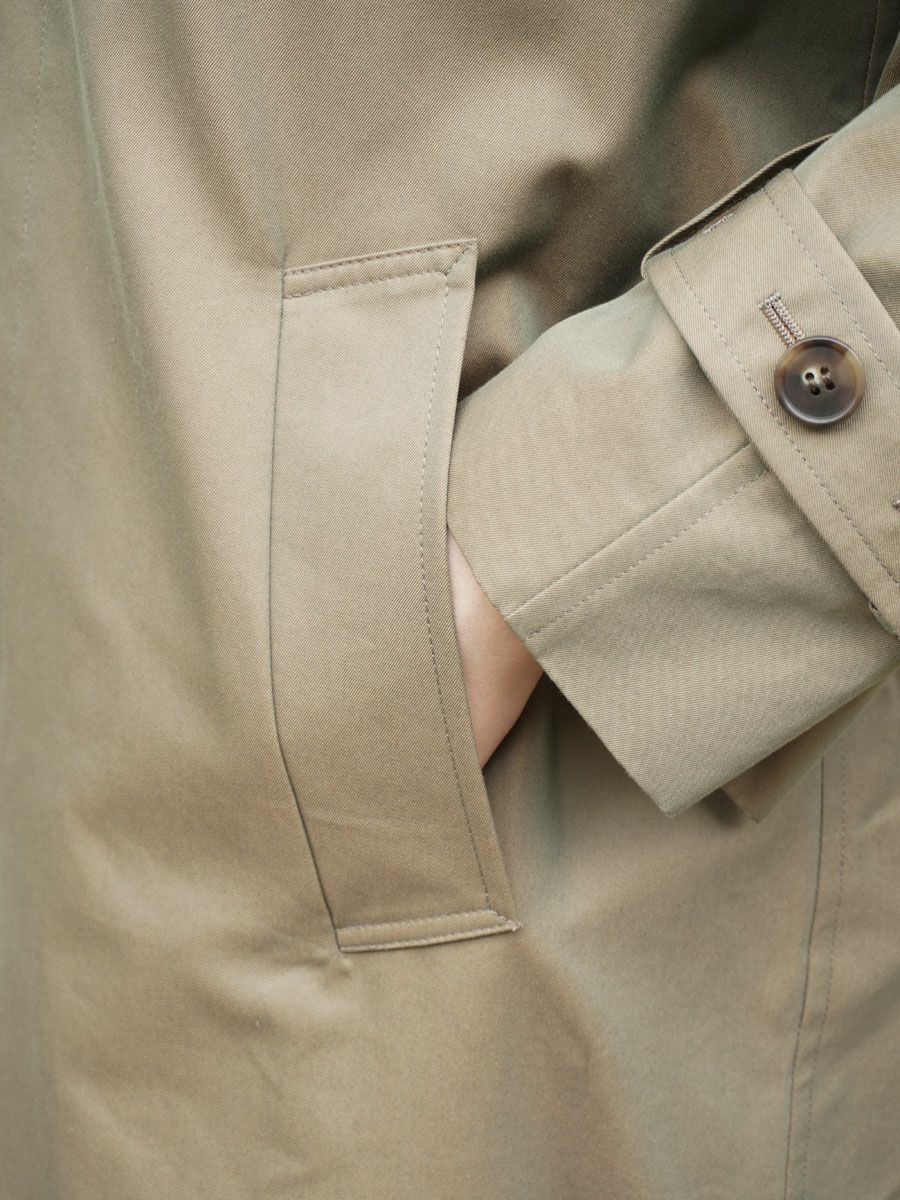 MY BASIC TRENCH COAT[KHAKI] | 1LDK (ワンエルディーケー) 公式サイト