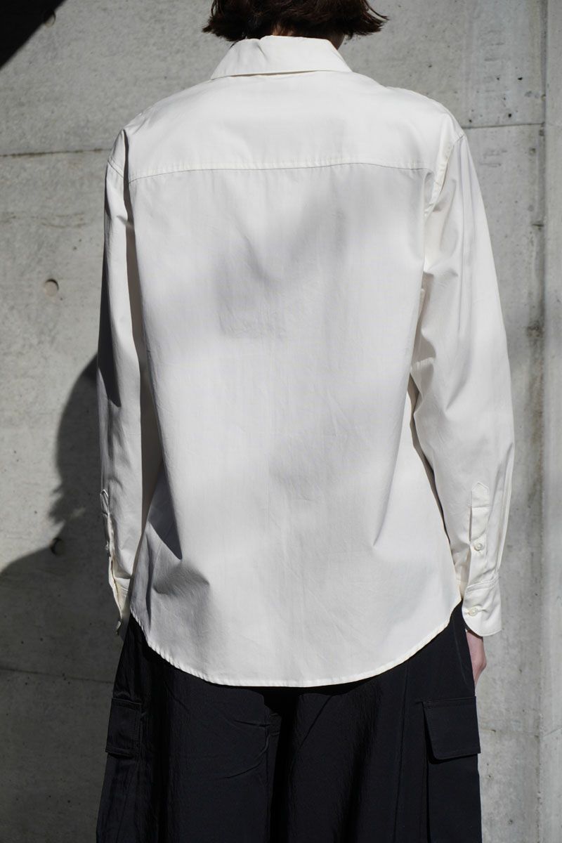 MY BASIC REGULAR COLLAR SHIRT[ECRU] | 1LDK ONLINE STORE