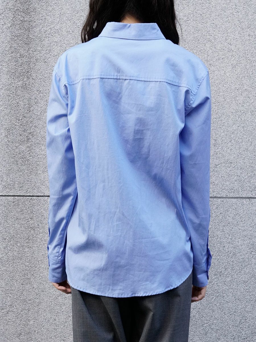MY BASIC REGULAR COLLAR SHIRT[SAX] | 1LDK ONLINE STORE
