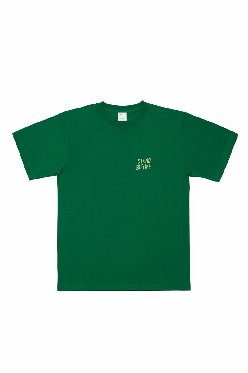 LOGO S/S TEE(STAND BUY ME!)[GREEN] | 1LDK ONLINE STORE