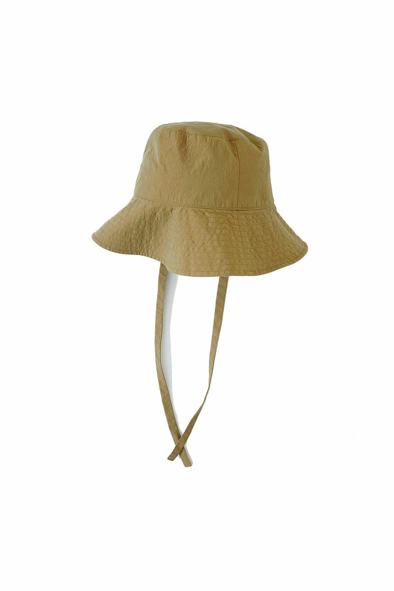 COMESANDGOES SUMMER BUCKET HAT[CAMEL]