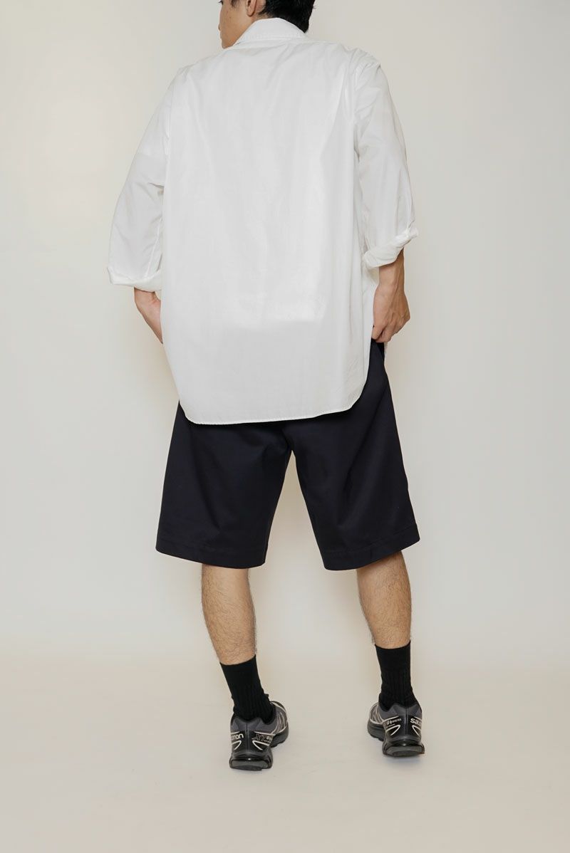 NO TUCK CHINO SHORTS[NAVY]