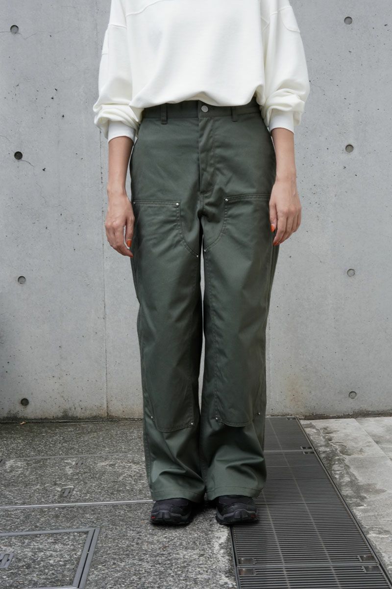 DOUBLE KNEE PANTS[GREEN]