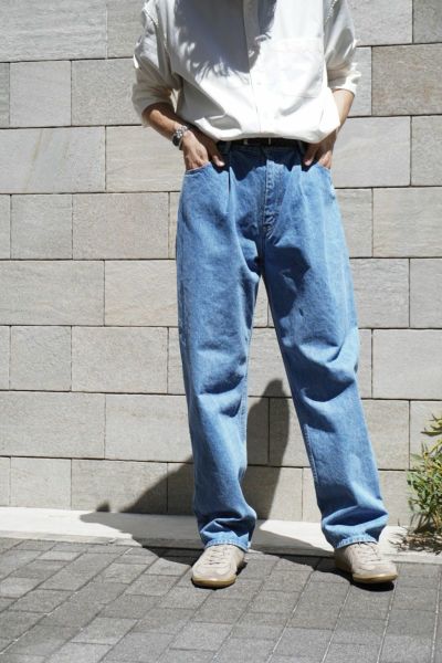 Deep Pocket Wide Leg Jean in Raw Indigo – KALLMEYER