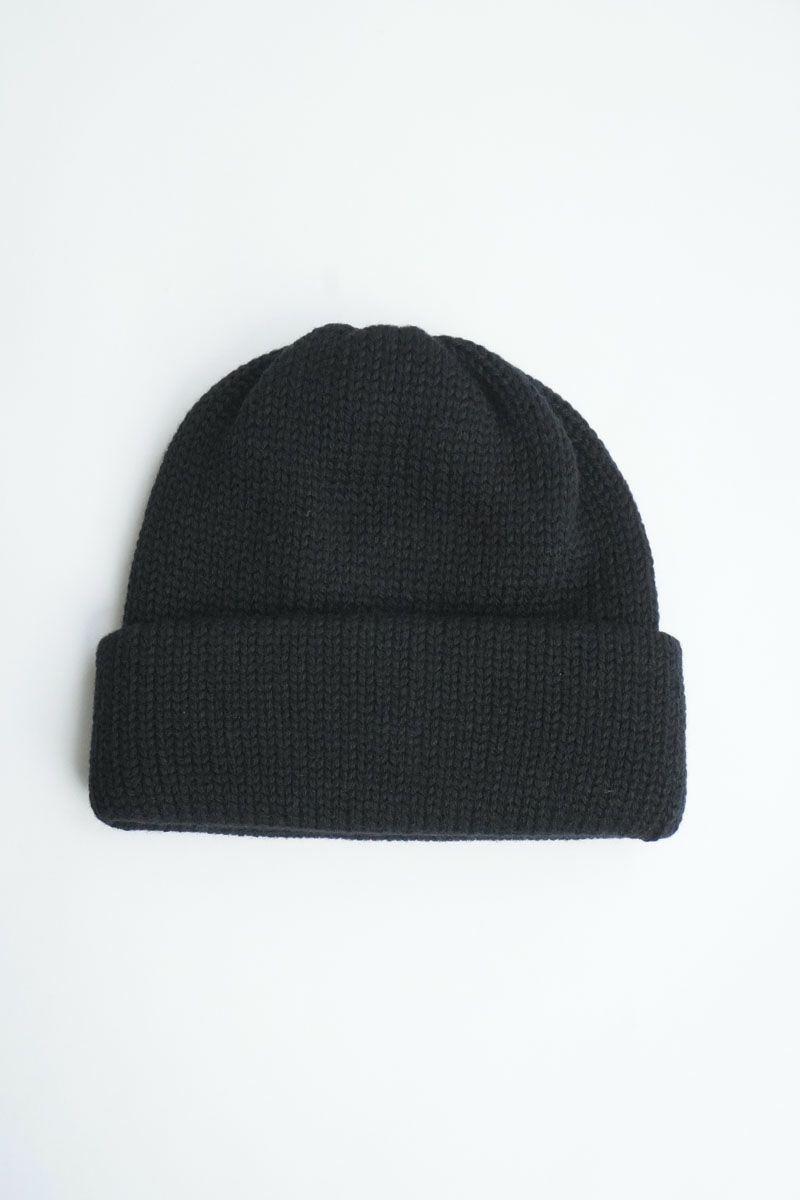 COMESANDGOES KNIT CAP[BLACK] | 1LDK ONLINE STORE