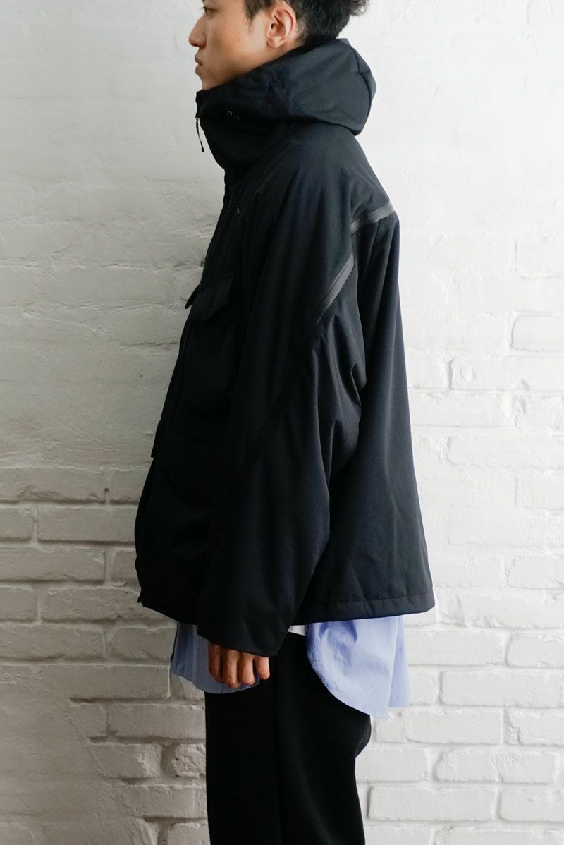 SHELL PARKA mark:1.3[BLACK] | 1LDK ONLINE STORE