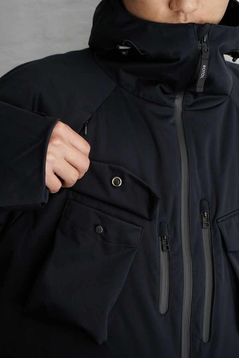 SHELL PARKA mark:1.3[BLACK] | 1LDK ONLINE STORE