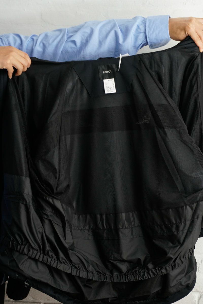 SHELL PARKA mark:1.3[BLACK] | 1LDK ONLINE STORE