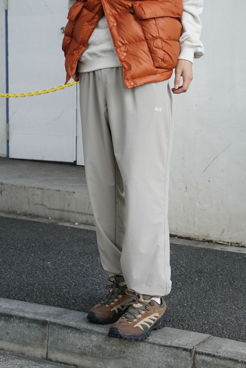 NYLON PANTS[BEIGE] | 1LDK ONLINE STORE