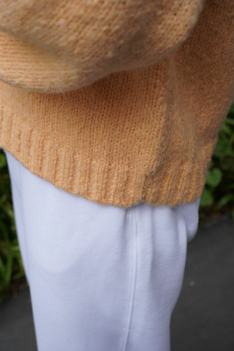 ALPACA SKIPPER KNIT[CARROT] | 1LDK ONLINE STORE