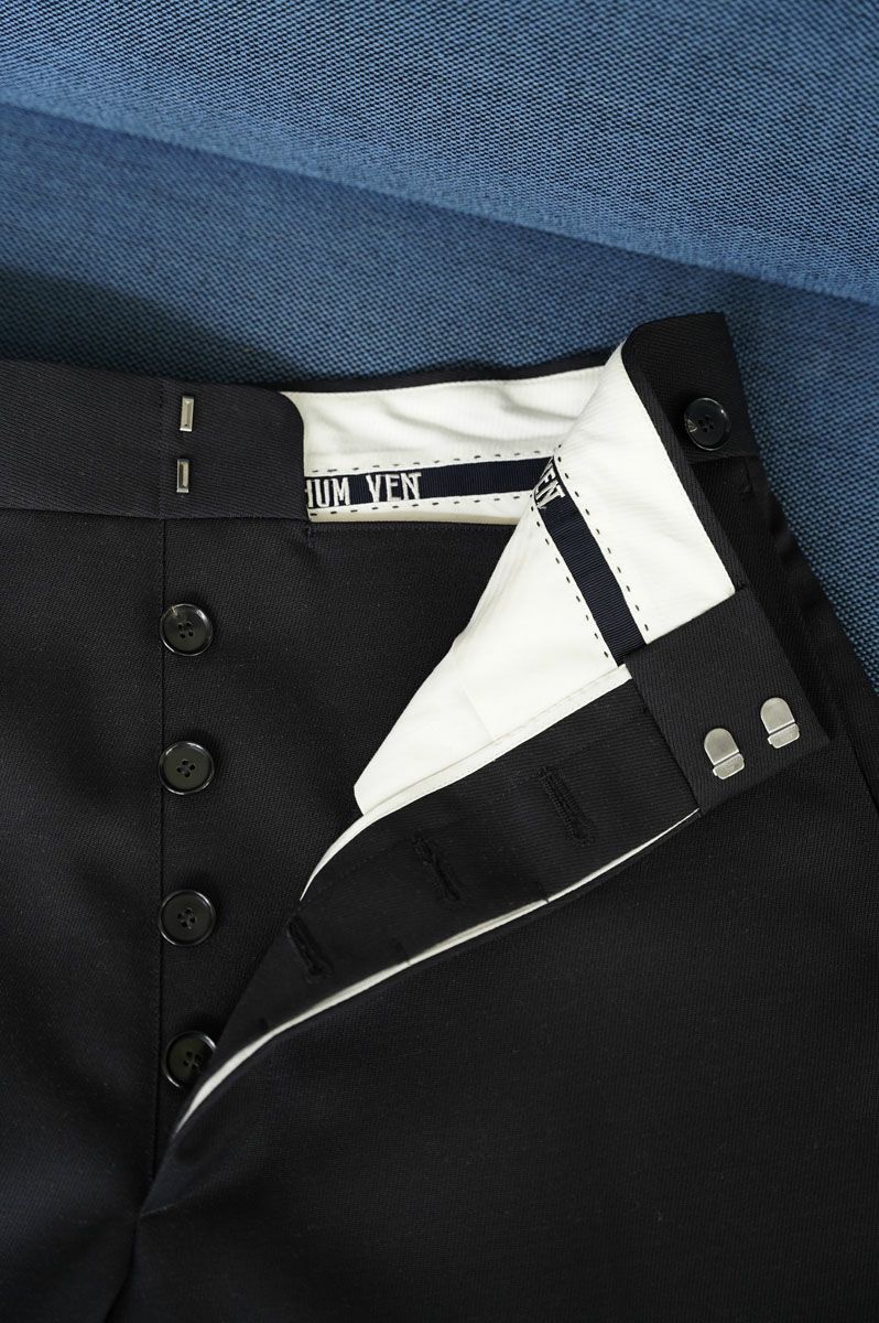 SOLIS CAVALRY TROUSERS[NAVY]