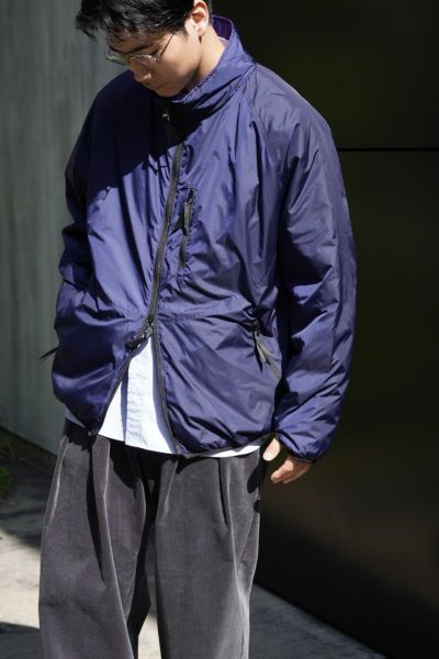 TWO-FACE PUFFY JACKET[NAVY×PURPLE] | 1LDK ONLINE STORE