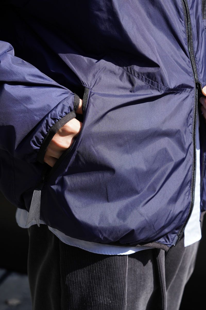 TWO-FACE PUFFY JACKET[NAVY×PURPLE]