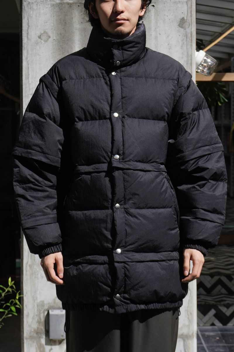 MULTI DETACHABLE RV DOWN JACKET[BLACK]