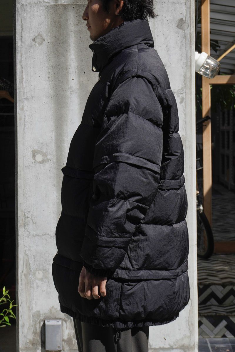 MULTI DETACHABLE RV DOWN JACKET[BLACK]