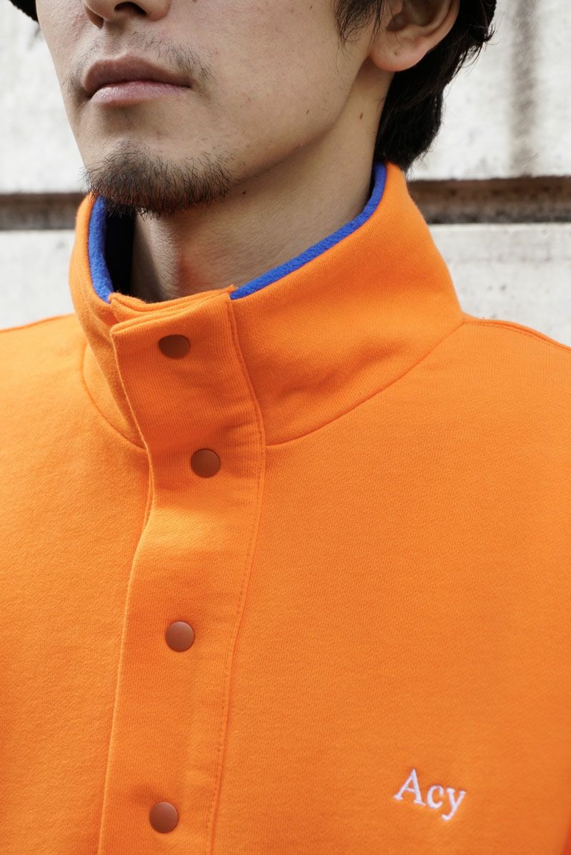 HI NECK SWEAT[ORANGE]