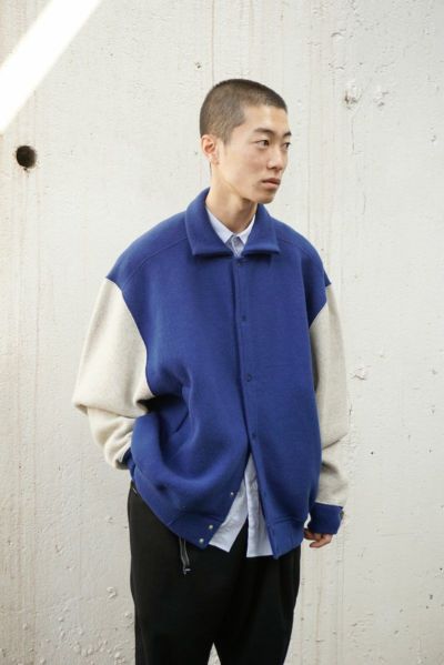 Duofold double layer stadium jacket[BLUE] | 1LDK ONLINE STORE