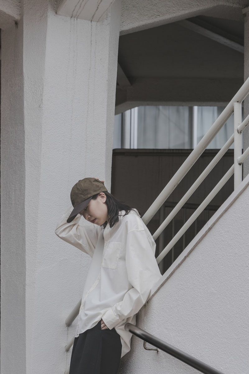 6PANEL TWO TONE CAP[BROWN×KHAKI]