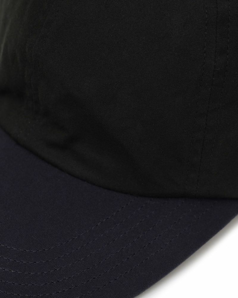 6PANEL TWO TONE CAP[NAVY×BLACK]