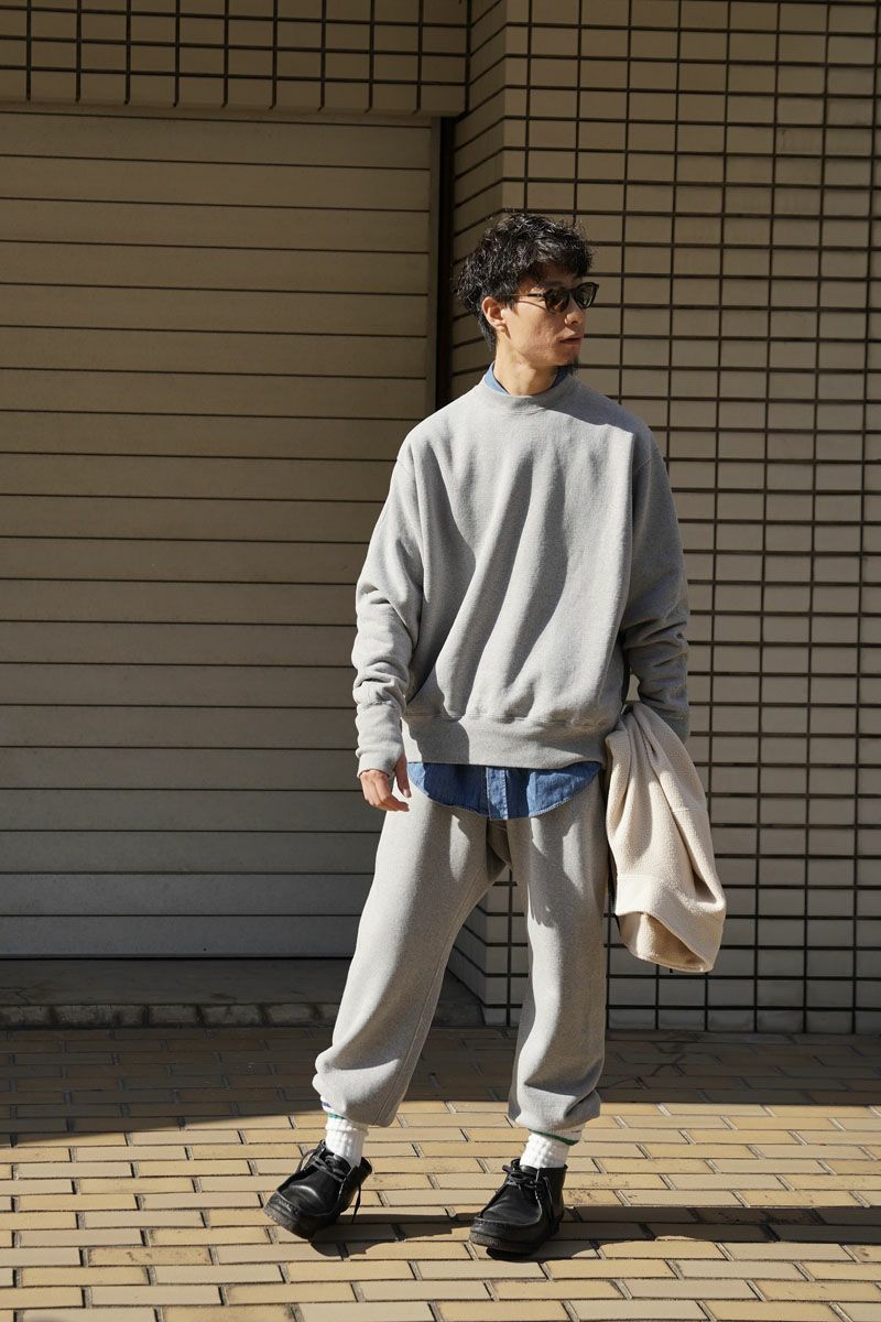 Unlikely Side Seamless Sweat Pants[TOP GREY] | 1LDK ONLINE STORE