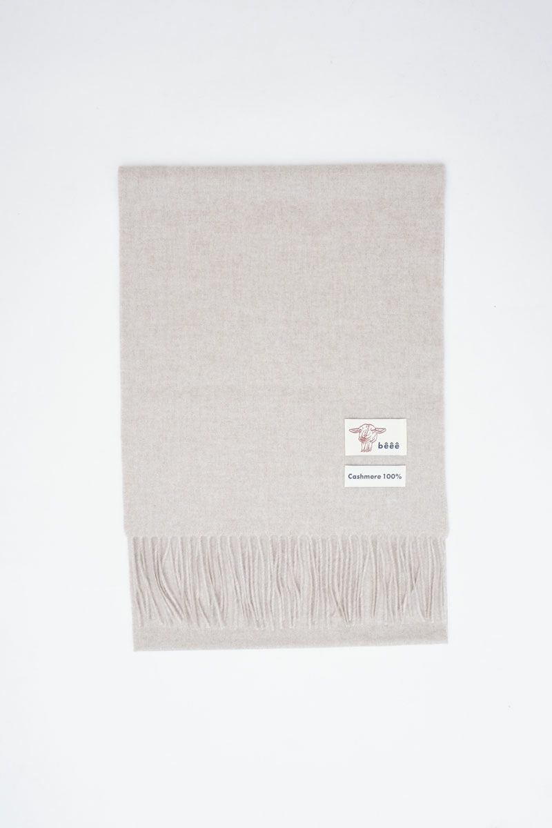 CASHMERE SCARF[BEIGE]