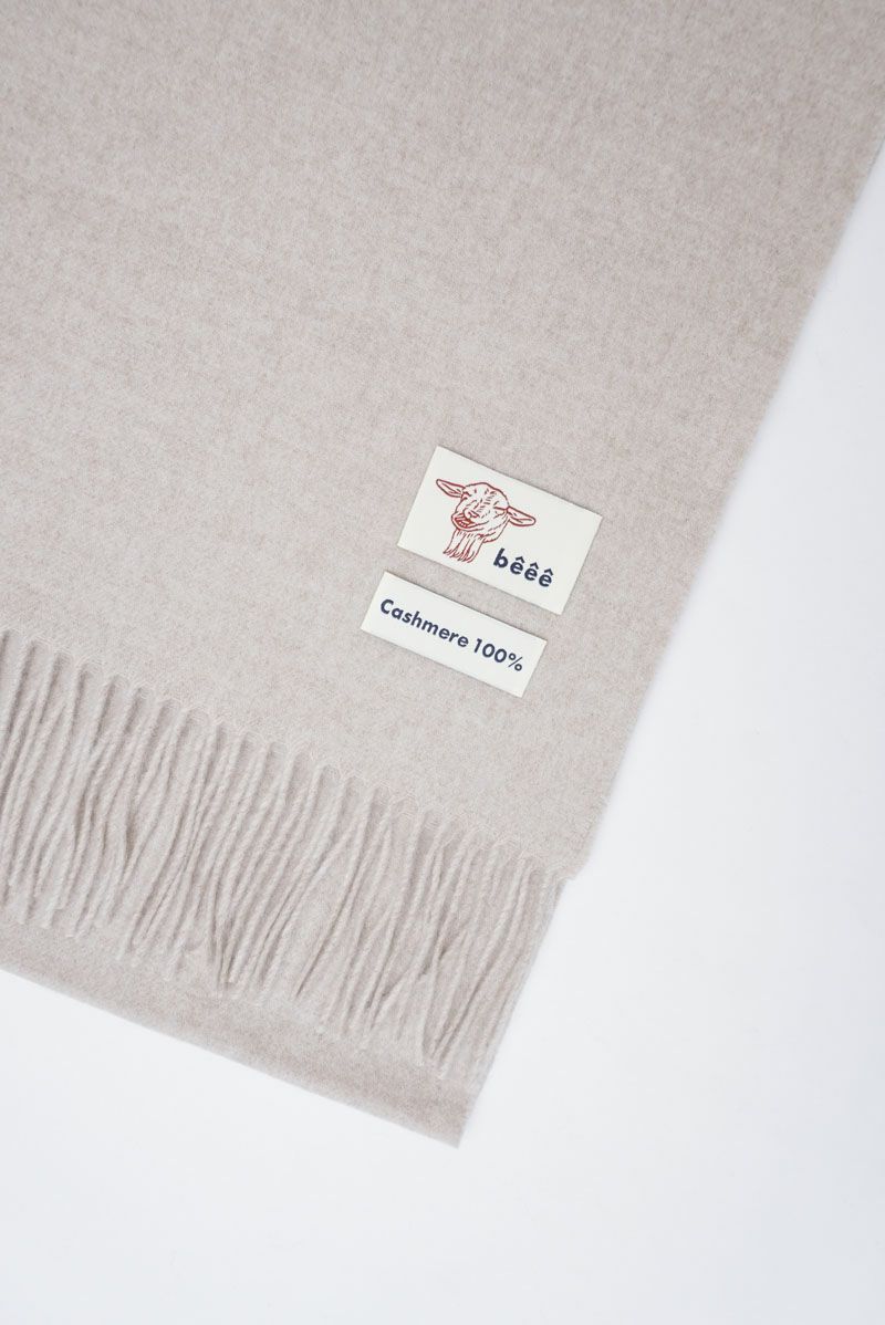 CASHMERE SCARF[BEIGE]