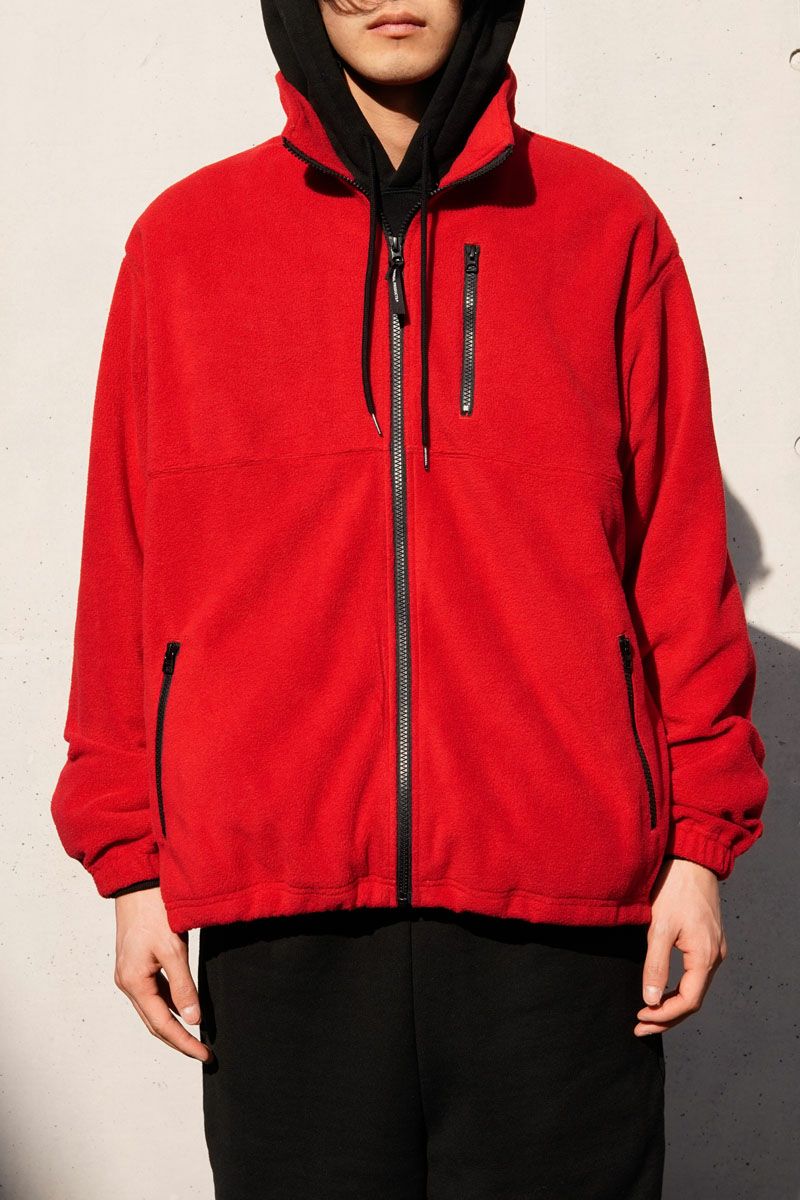 FLEECE JACKET[RED]