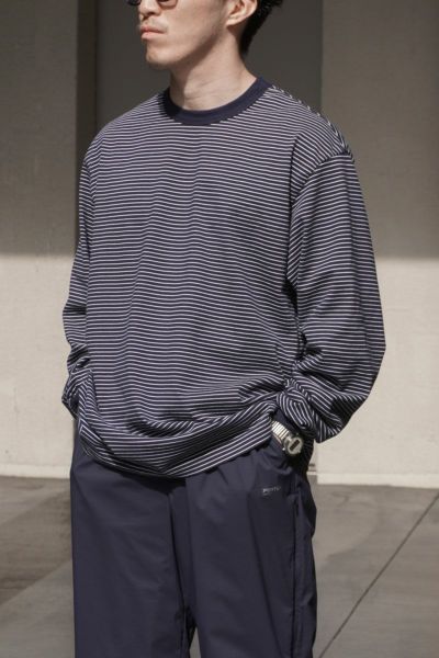 ORIGINAL BORDER L/S T-SHIRTS[NAVY] | 1LDK ONLINE STORE