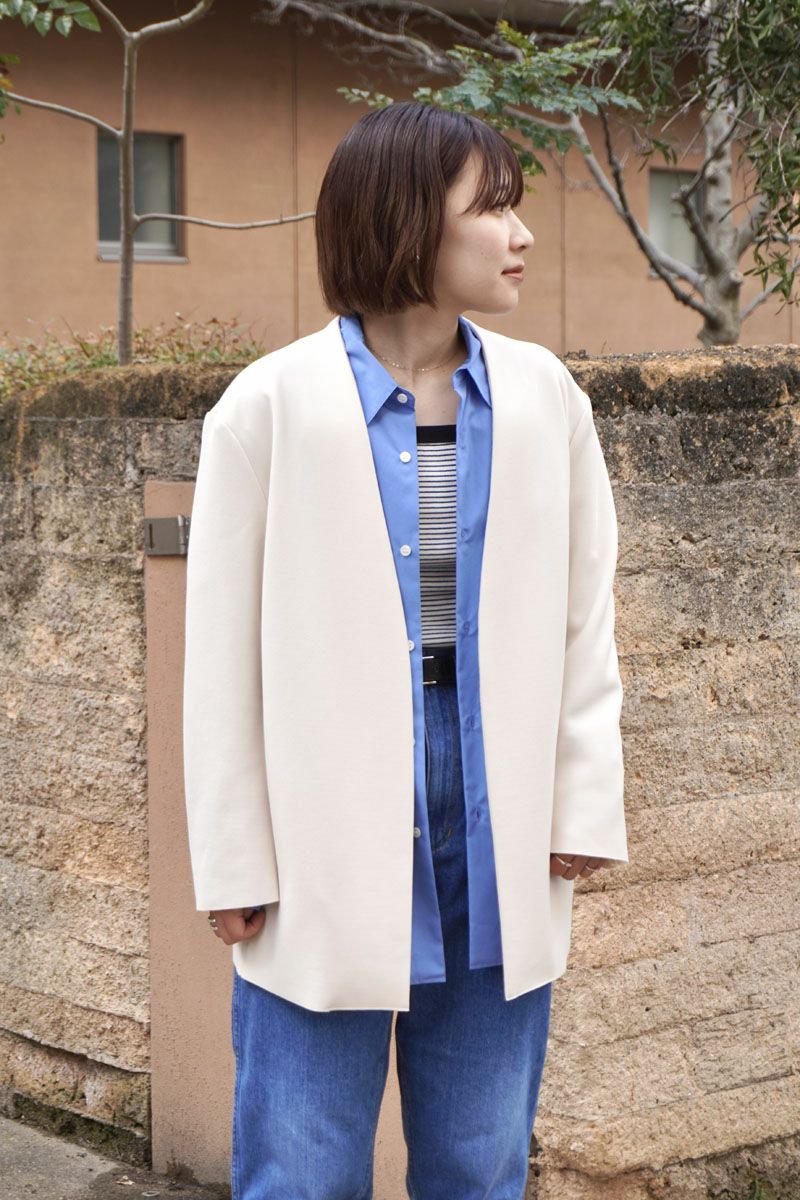 AMUNZEN JACKET[IVORY] | 1LDK ONLINE STORE