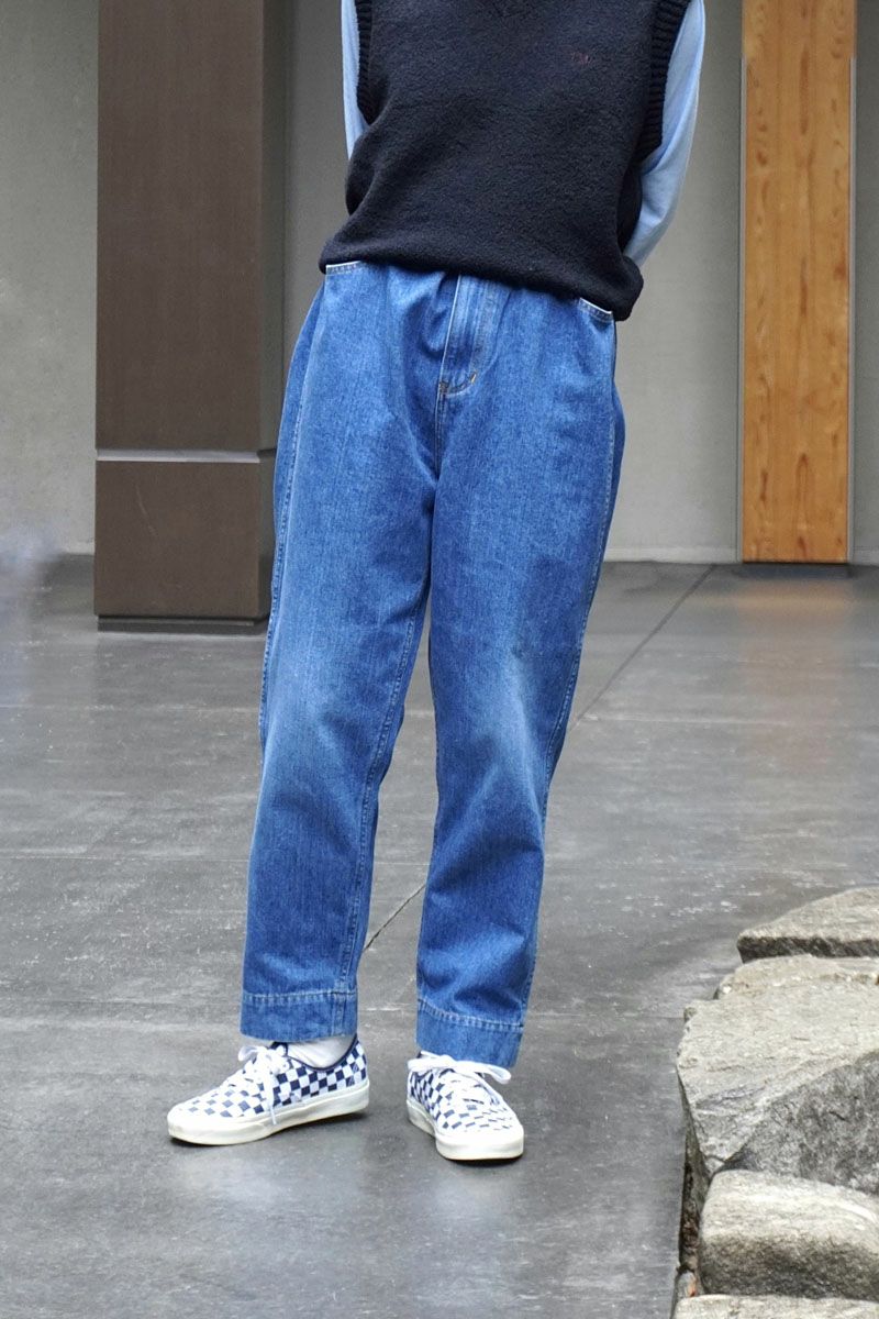 VINTAGE DENIM BIG PANTS[INDIGO] | 1LDK ONLINE STORE