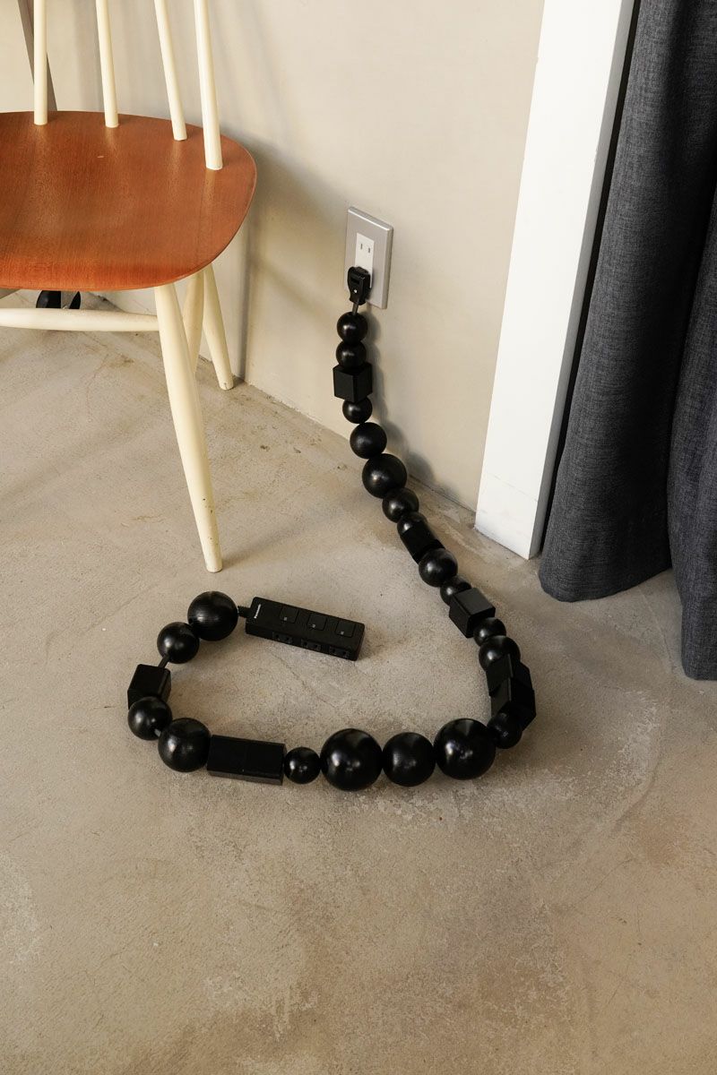 Cable Jewelry Multiplug Wood[BLACK] | 1LDK ONLINE STORE