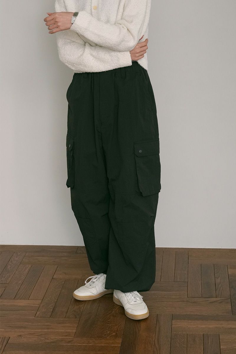 NYLON CARGO PANTS[SUMI] | 1LDK ONLINE STORE