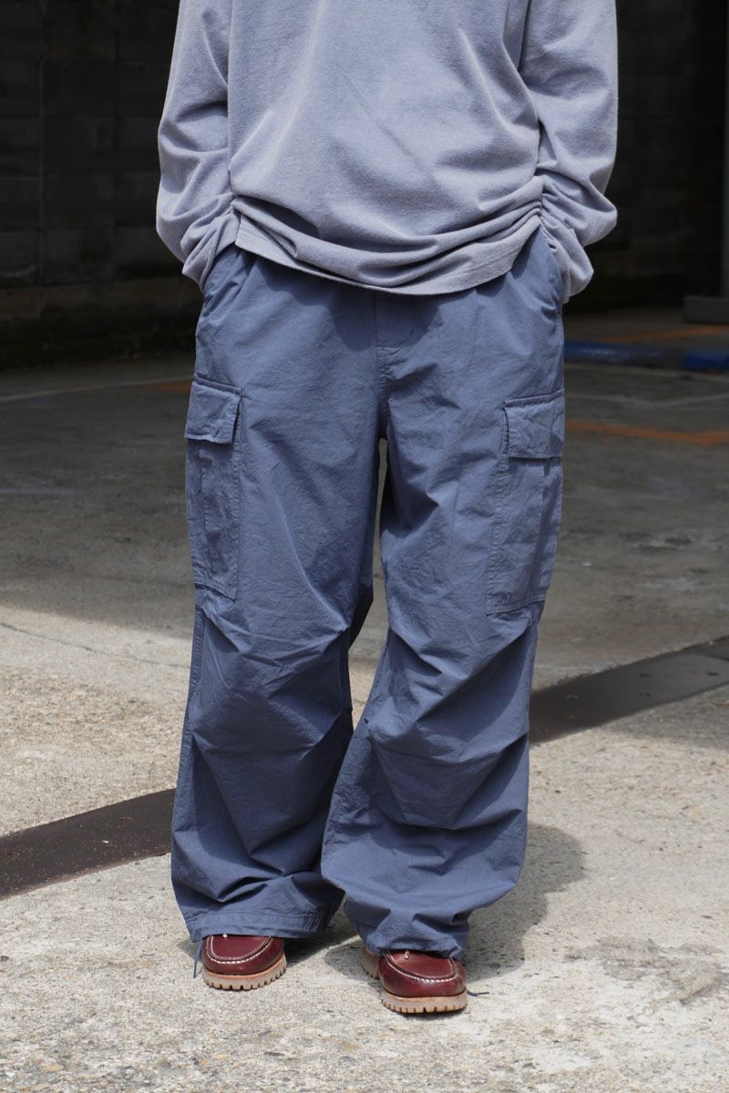 GARMENT DYE FIELD EASY PANTS[NAVY] | 1LDK ONLINE STORE