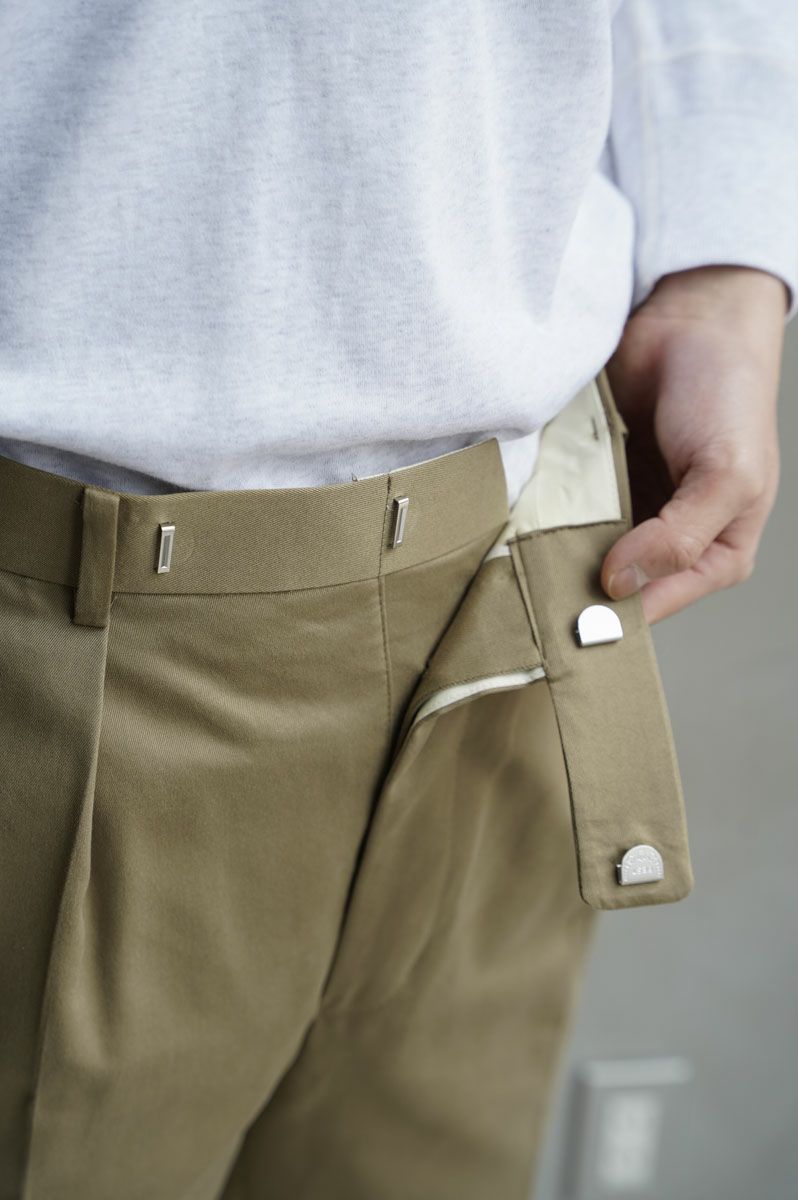パンツ Fumiya Hirano BURLINGTON dark grey 36 BURLINGTON[BEIGE] | 1LDK (ワンエルディーケー) 公式サイト