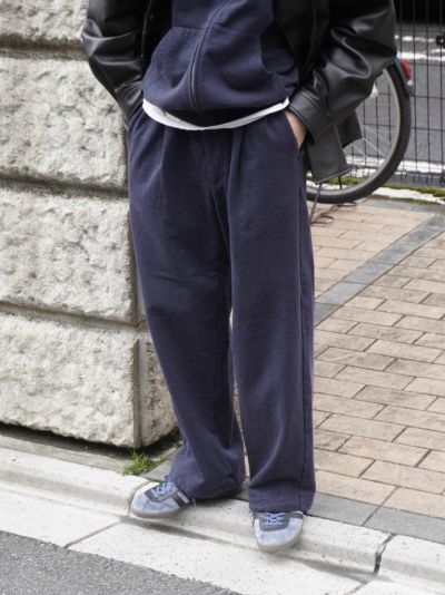 PHATEE HEMP SWEAT TROUSERS[NAVY]
