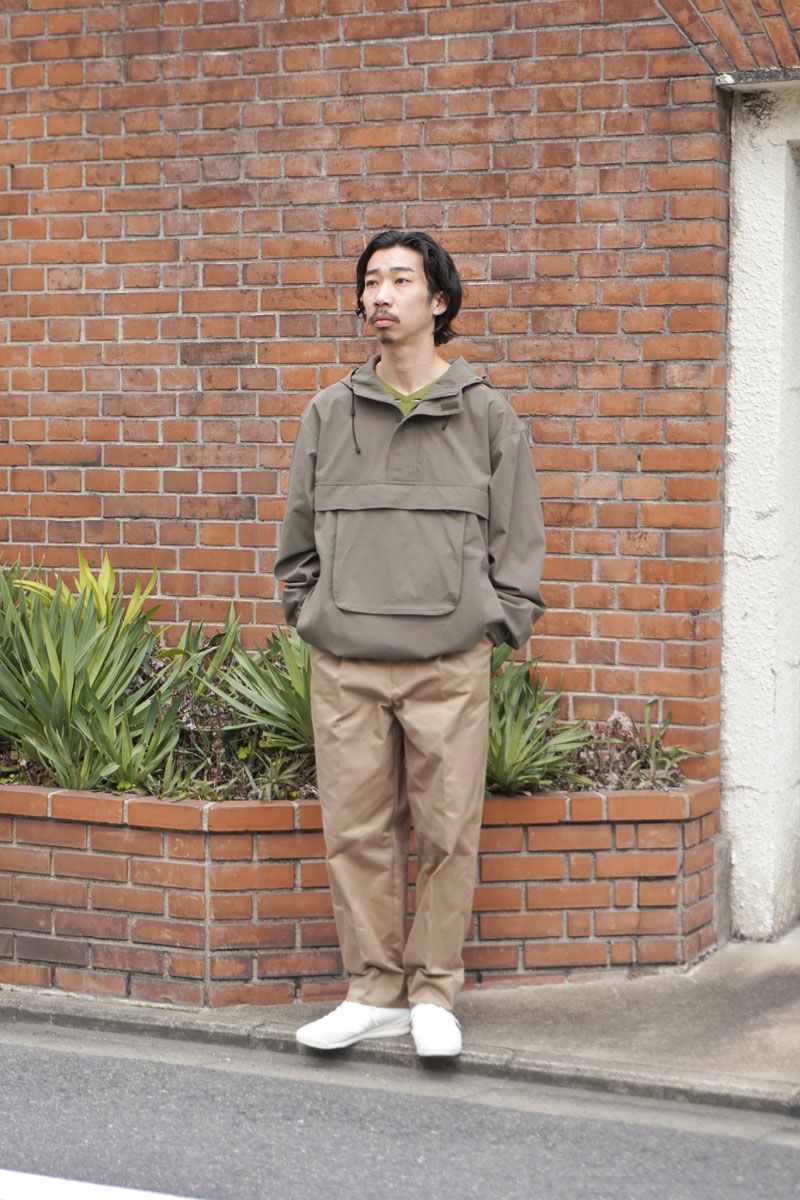 MULTI POCKET ANORAK M ブルー チェック - dzhistory.com