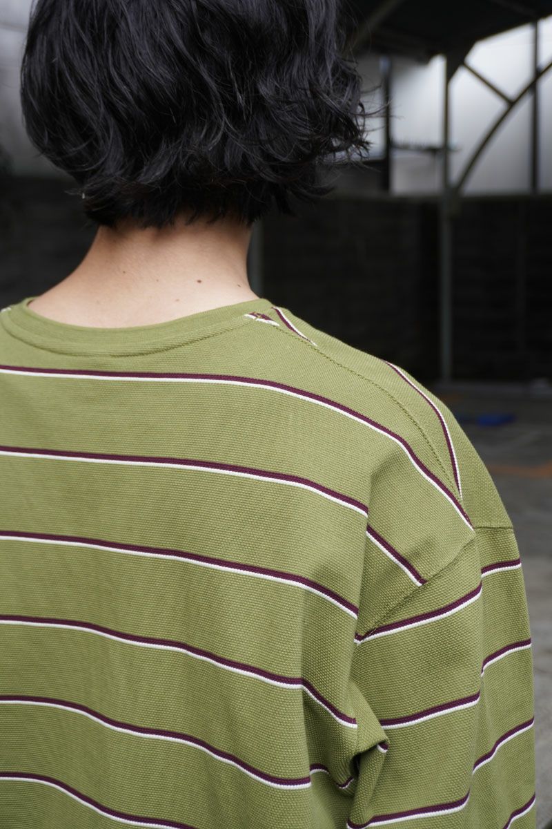 SHAVED KANOKO BD V NECK[KIWI]