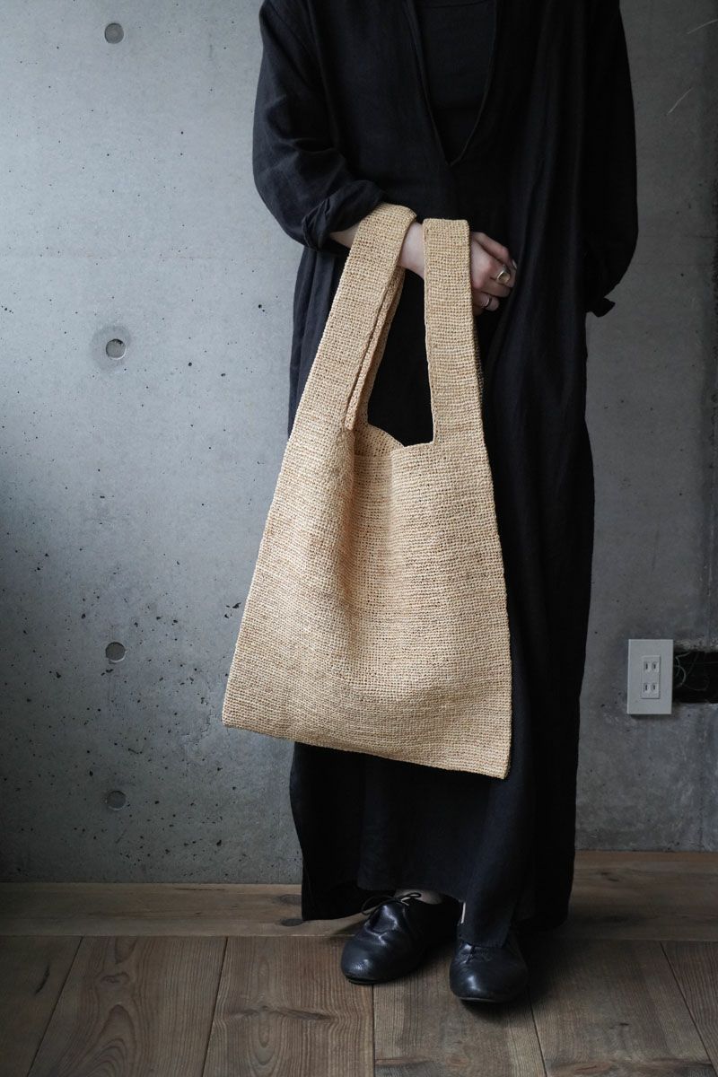 RAFFIA SHOPPING BAG[NATURAL] | 1LDK ONLINE STORE