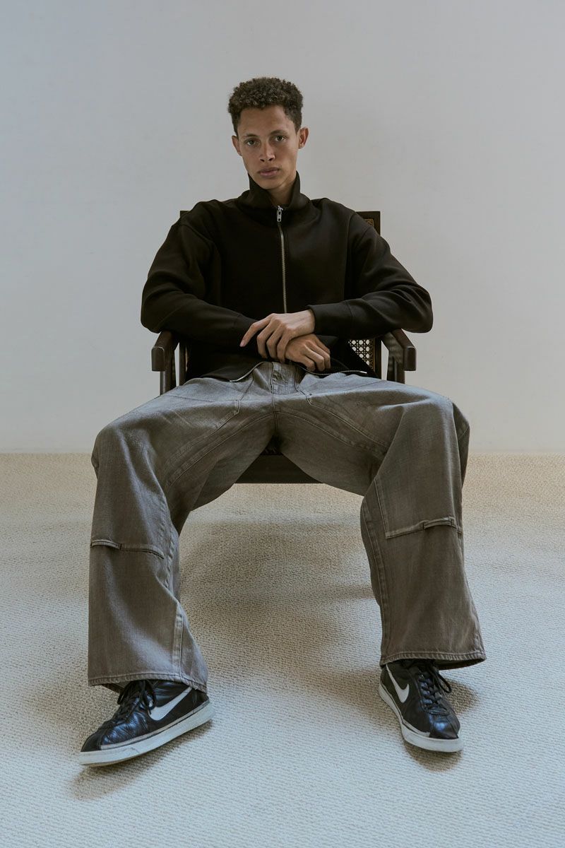 DOUBLE KNEE PAINTER PANTS[BROWN] | 1LDK ONLINE STORE