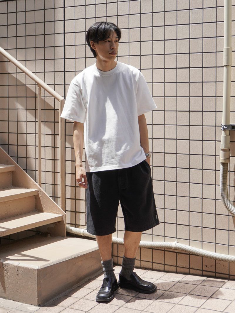COTTON BEACH SHORTS[BLACK] | 1LDK (ワンエルディーケー) 公式