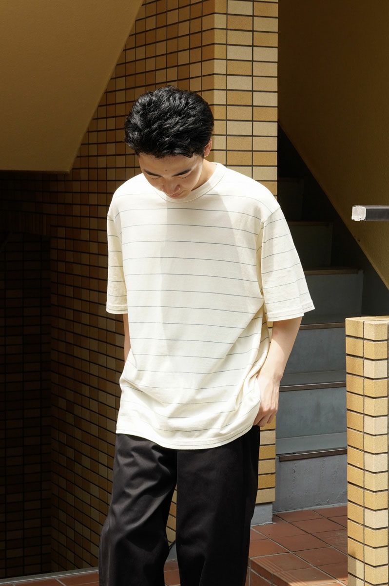 ORIGINAL BORDER S/S T-SHIRTS[IVORY] | 1LDK ONLINE STORE