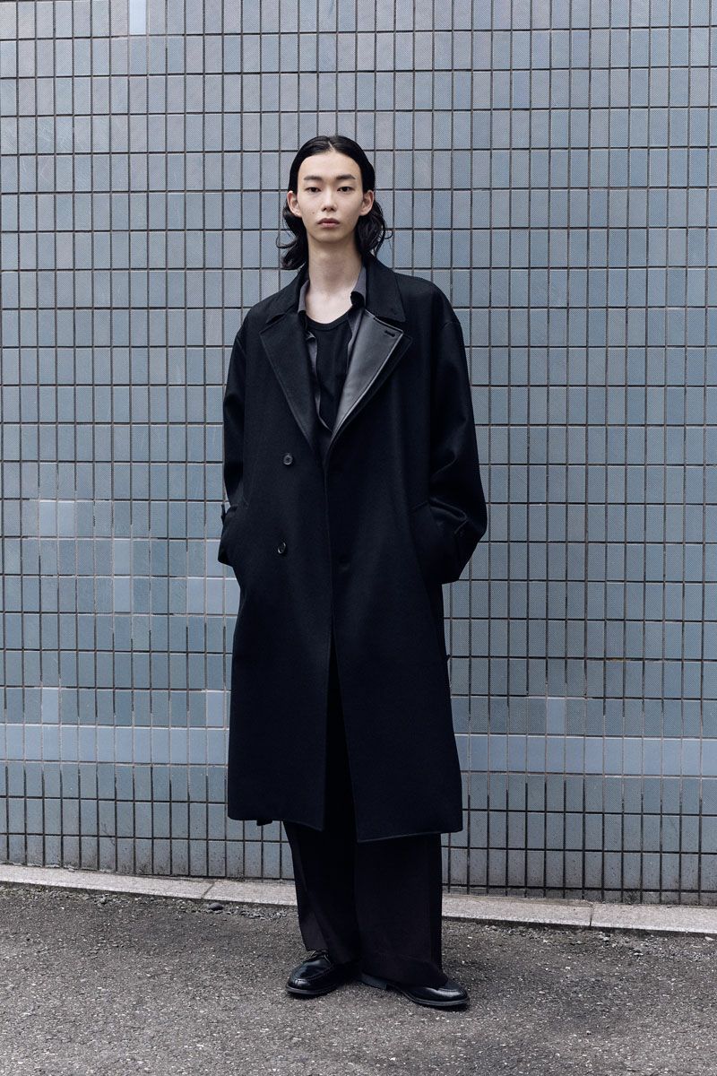 ジャケット・アウター stein DOUBLE LAPELED BREASTED COAT 22aw ssstein / シュタイン】OVERSIZED MAXI-LENGTH PEAKED LAPEL