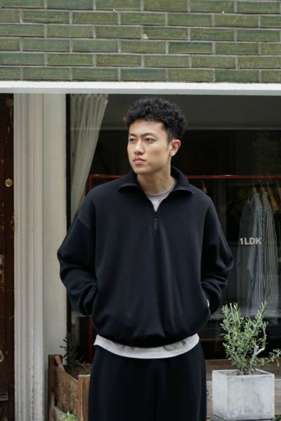 ZIP SWEATSHIRT[GRAY] | 1LDK ONLINE STORE